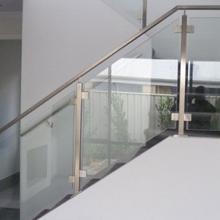Low prices stainless steel glass railing for stairs
