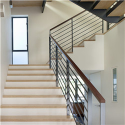 Balcony Outdoor Stainless Steel Carbon Steel Solid Rod Bar Railing 