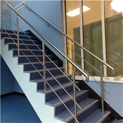Outside rust-prevention round handrail 316L 316 stainless steel solid rod bar balustrade