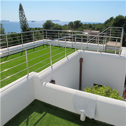 Modern Outside Balcony Handrail Stainless Steel Rod Bar Railing