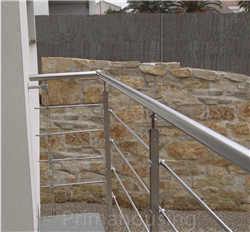 Balcony Stainless Steel Railing Rod Railing for Villa