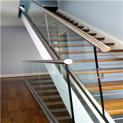 U Channel Glass Balustrade Clamps For Staircase Railing 