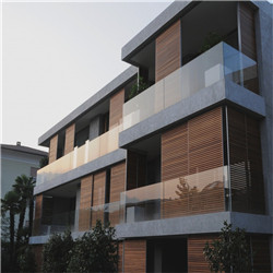 Residential Exterior Glass Railing Base Systems Glass Balustrade Design 