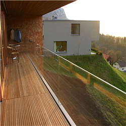 Terrace Railing Modern Design For Balcony Railing Glass Railing 