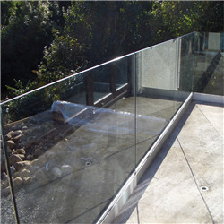 Modern Glass Railing Stairs For Sale Frameless Glass Balustrade 