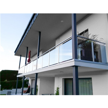 Quick Installation Stainless Glass Column Post Balustrade Glass Railing