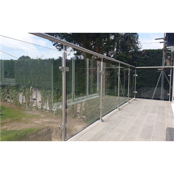 New Arrivals Multi-Size Selection Frameless Glass Railing Manufacturers