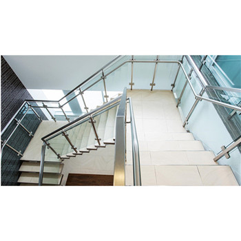 Stainless Steel Balustrade Stainless Steel Stair Railing Frameless Glass Railings With Post