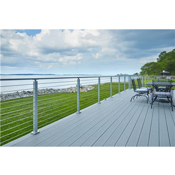 New Modern Exterior Stainless Steel Rod Railing For Balcony Staircase