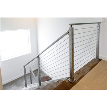 Cheap Price Outdoor Stairs Stainless Steel Railings With Brushed Finish