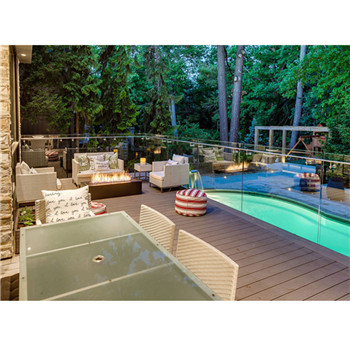Exterior Stainless Steel Glass Railing Systems Standoff