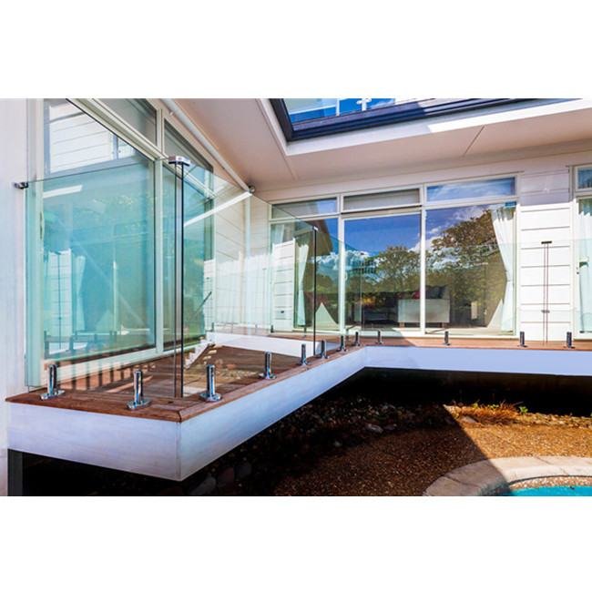 High Quality Black Matt Swimming Pool Fence Glass Railing Spigot