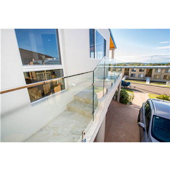 CE Standard Fence Balcony Spigot Frameless Glass Railing Balustrade Designs